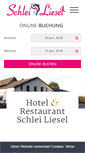 Mobile Screenshot of hotel-schlei.de