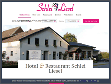 Tablet Screenshot of hotel-schlei.de